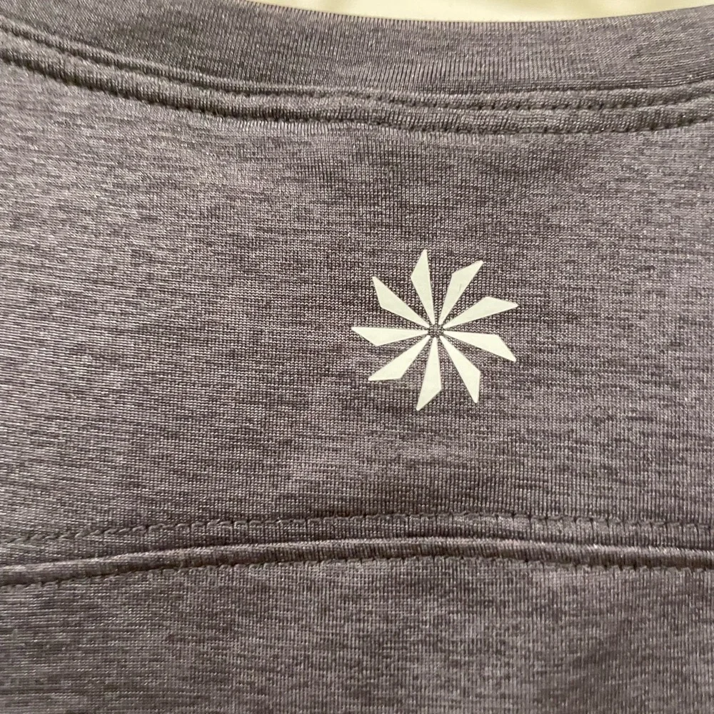 Athleta Charcoal side Ruched Dress S Y2K